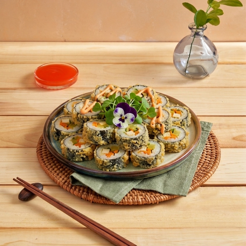 Kimbap chiên 