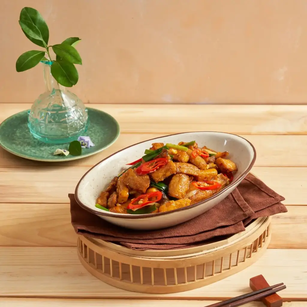 Nấm chiên mắm 